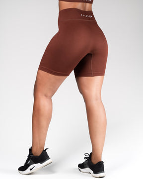Trinity Biker Shorts - Brun - RELODE.™
